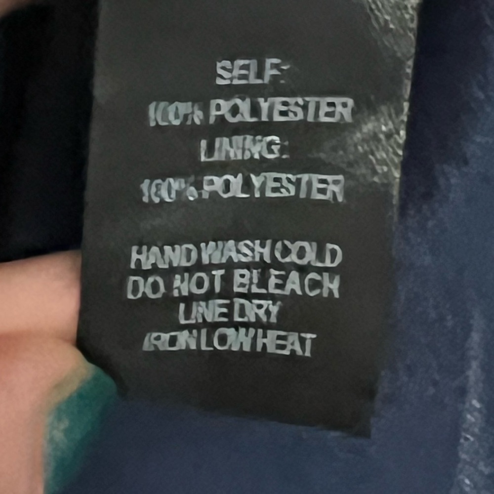 Lulu’s Floriana Navy Blue Floral Shift Dress - size Small - Picture 13 of 14